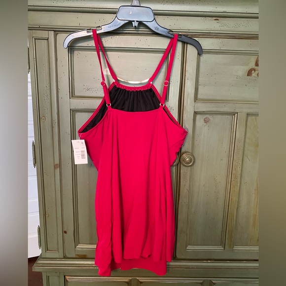 NWT Magicsuit Women's Red One-Piece Swimsuit - Picture 4 of 10